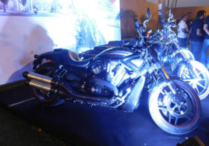 Harley-Davidson Motorcycles On Display