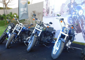 Harley-Davidson Motorcycles On Display